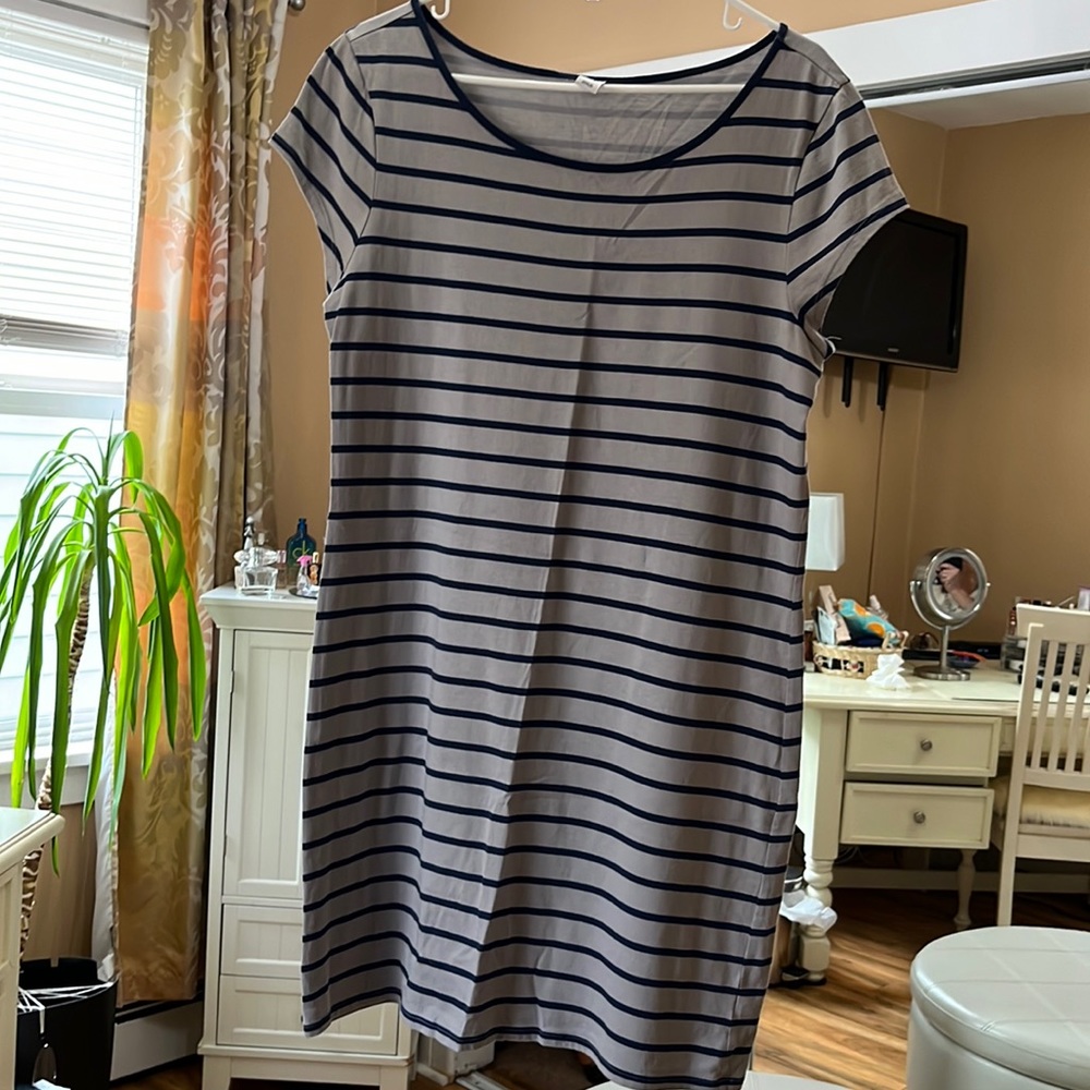 OLD NAVY tee shirt dress/coverup sz large
